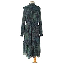 Robe Jacobin Bruuns Bazaar Verte Multicolore Vert