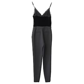 Michael Kors-Michael Michael Kors Sleeveless Jumpsuit in Black Viscose-Black