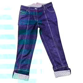 Louis Vuitton-Jeans-Red,Blue