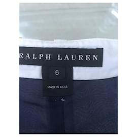 Ralph Lauren Black Label-Pantaloncini con etichetta nera Ralph Lauren-Bianco,Rosso,Blu navy