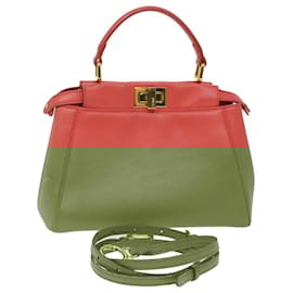 Fendi-Fendi Peekaboo-Orange