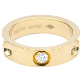 Louis Vuitton - Idylle Blossom Two-row Ring Yellow Gold and Diamonds - Gold - Unisex - Size: 052 - Luxury