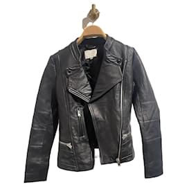 IRO Jackets T.FR 36 Leather Black