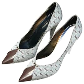 Saint Laurent-SAINT LAURENT  Heels T.eu 41 Leather-Beige