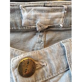Current Elliott-AKTUELLE ELLIOTT Jeans T.US 28 Denim Jeans-Grau