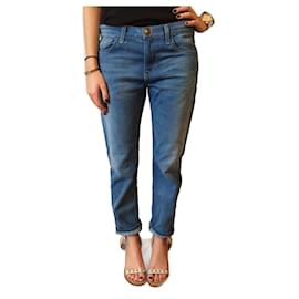 Current Elliott-AKTUELLE ELLIOTT Jeans T.US 26 Baumwolle-Blau