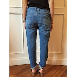 Current Elliott-AKTUELLE ELLIOTT Jeans T.US 26 Baumwolle-Blau