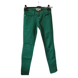 CURRENT ELLIOTT Jeans T.US 24 Coton Vert