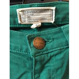 Current Elliott-CURRENT ELLIOTT  Jeans T.US 24 cotton-Green