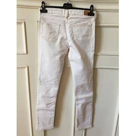 Isabel Marant Etoile-ISABEL MARANT ETOILE Jeans T.fr 38 cotton-Bianco