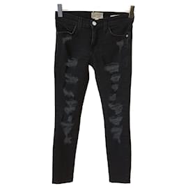 Current Elliott-CURRENT ELLIOTT  Jeans T.fr 36 cotton-Black