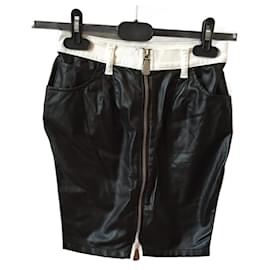 Alexander Mcqueen-ALEXANDER MCQUEEN  Skirts T.fr 34 Denim - Jeans-Black