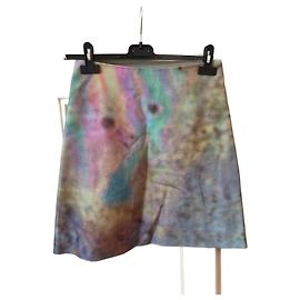 Saias CARVEN T.FR 36 Algodão Multicor