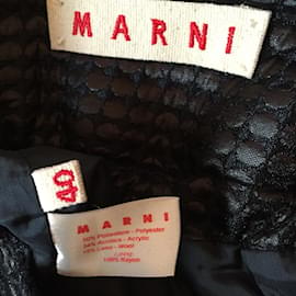 Marni-MARNI Faldas T.fr 36 SINTÉTICO-Negro