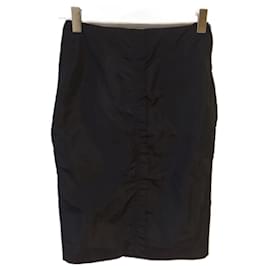 Yves Saint Laurent-YVES SAINT LAURENT  Skirts T.fr 36 silk-Black
