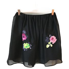 CARVEN Skirts T.International S Synthetic Black