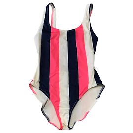 Maillot de bain SOLID & STRIPED T.International XS Polyester Multicolore