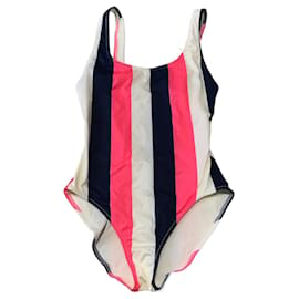 Solid & Striped-Costumi da bagno SOLIDI E RIGATI T.Internazionale XS Poliestere-Multicolore