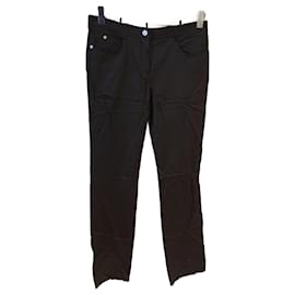 Chloé-CHLOE  Trousers T.fr 40 WOOL-Brown
