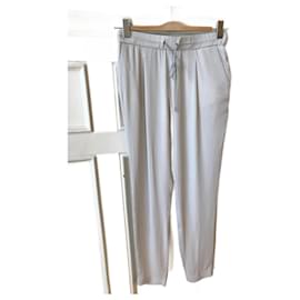 Fabiana Filippi-FABIANA FILIPPI  Trousers T.fr 34 SYNTHETIC-Grey