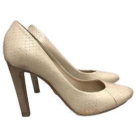 Chloé CHLOE Heels T.EU 36.5 Exotic leathers Beige