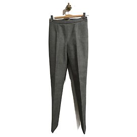 BALENCIAGA Hose T.International S Wolle Grau