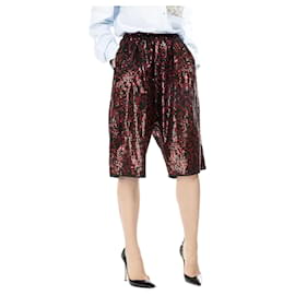 N°21-N°21  Shorts T.International M Polyester-Red