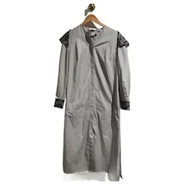 Fendi-FENDI Robes T.International XS Coton-Bleu