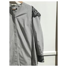 Fendi-FENDI Robes T.International XS Coton-Bleu