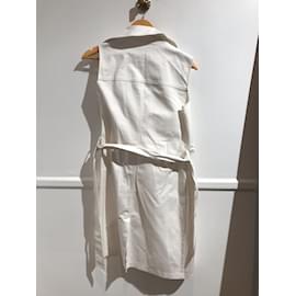 Moschino-Robes MOSCHINO T.fr 34 cotton-Blanc