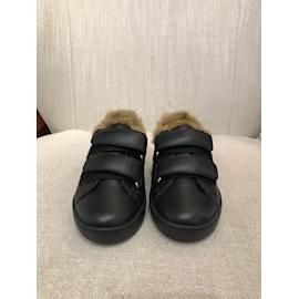 Gucci-Baskets GUCCI T.UE 28 cuir de vachette-Noir