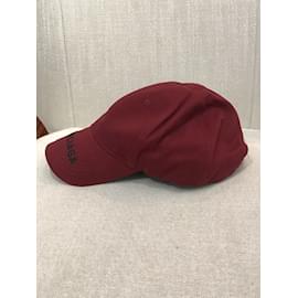 Balenciaga-BALENCIAGA  Hats T.International L Cotton-Dark red