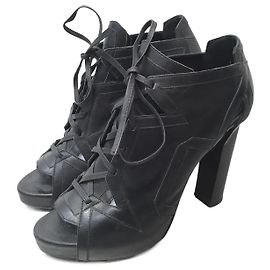 PIERRE HARDY Ankle boots T.EU 38 Leather Black