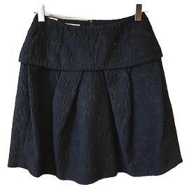 Gonne MARNI T.FR 36 Lana Blu navy