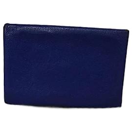 Hermès-HERMES  Purses, wallets & cases T.  Leather-Blue