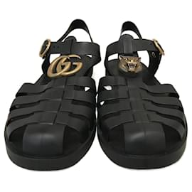 Gucci-GUCCI  Sandals T.IT 44 rubber-Black