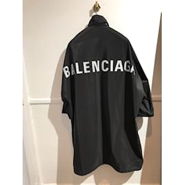 Balenciaga-BALENCIAGA Chaquetas T.Poliéster Internacional S-Negro