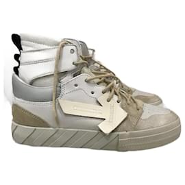 Off White-OFF-WHITE  Trainers T.eu 38 Leather-Beige