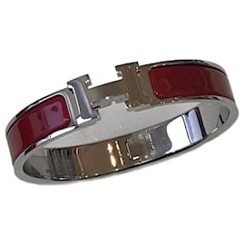 Hermès-HERMES  Bracelets T.  metal-Red
