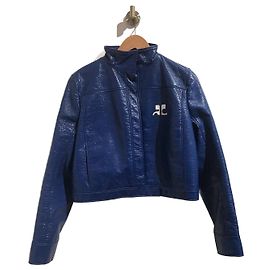 COURREGES  Jackets T.fr 44 SYNTHETIC Blue