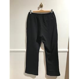 Balenciaga-BALENCIAGA Pantalon T.International XL Coton-Noir