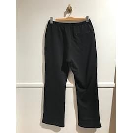 Balenciaga-BALENCIAGA Pantalone T.Cotone XL internazionale-Nero