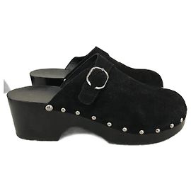 PACO RABANNE  Mules & clogs T.eu 40 Suede Black