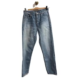 Saint Laurent-Jean SAINT LAURENT.fr 40 cotton-Bleu