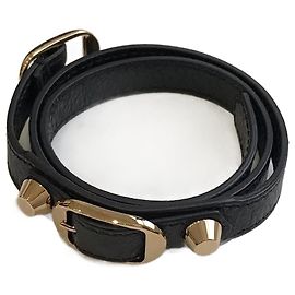 BALENCIAGA  Bracelets T.  Leather Black