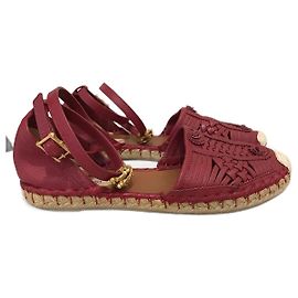 VALENTINO GARAVANI  Espadrilles T.eu 38 Leather Red