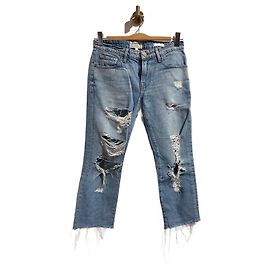 Frame Denim FRAME Jeans T.FR 34 Coton Bleu