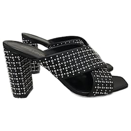 Saint Laurent-SAINT LAURENT  Sandals T.eu 38 Leather-Black