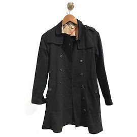 BURBERRY Giacche e cappotti T.FR 12 anni - XS Cotone Nero