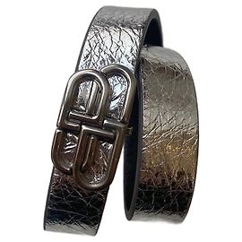 Pulseiras BALENCIAGA T.  couro de vaca Prata